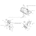 Page F Diagram and Parts List for 31AE9P3J801 2005-2 Yard Man Snow Blower